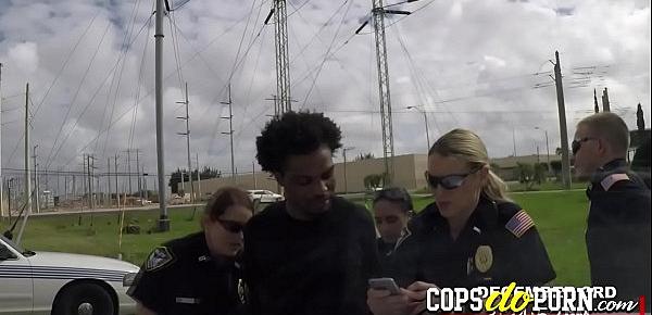  The MILF patrol will fuck hard with this black criminal after arrest him.